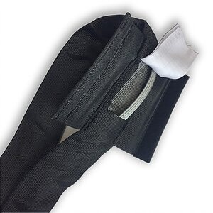 Softsteelsling med svart skyddsduk
