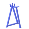 Coil hook stand