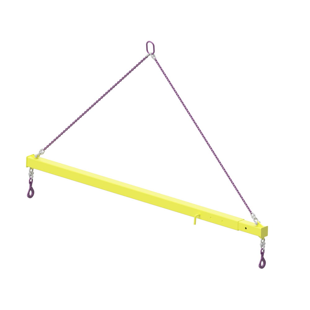 Spridare typ 6650-TL teleskopisk