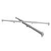 Aluminiumlyftok LWA (6645-kryss-TL/ALU teleskopiskt)