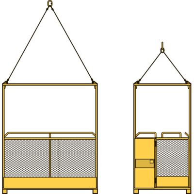 Crane Lift Basket BK-500, BK-1000, BK-1000E