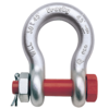 Crosby G-2140 Alloy Bolt Type Shackles in forged alloy steel