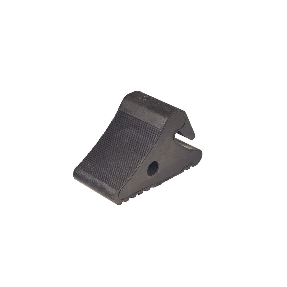 Rubber chock for trailer