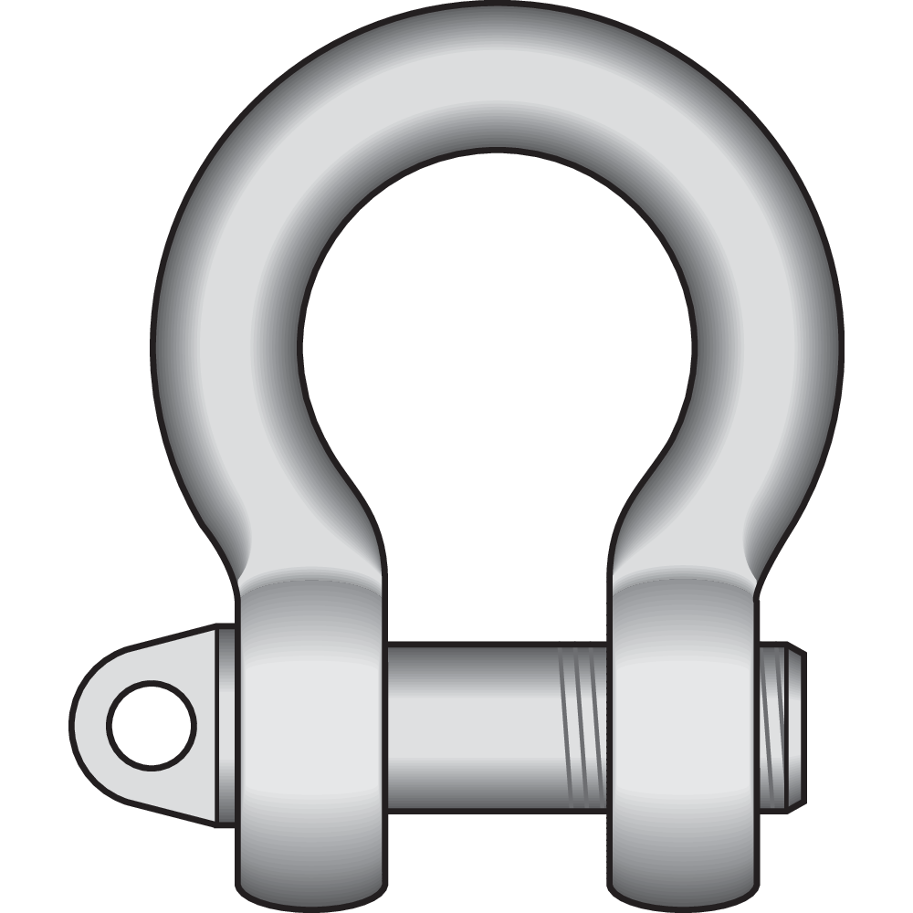 Bow Shackle, Gunnebo SMS 1619B
