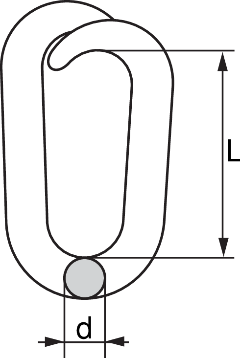 Galvanized repair link