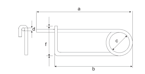 Galvanized Safety Pin for various applications