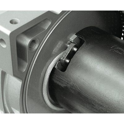 Electric winch TRBoxter cable clamp