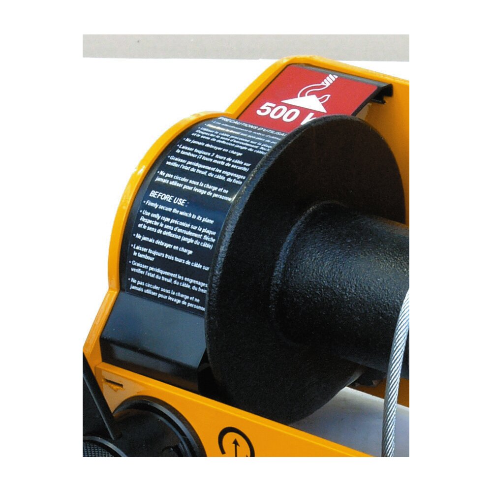 Handvinsch MANIBOX VS, med snäckväxel