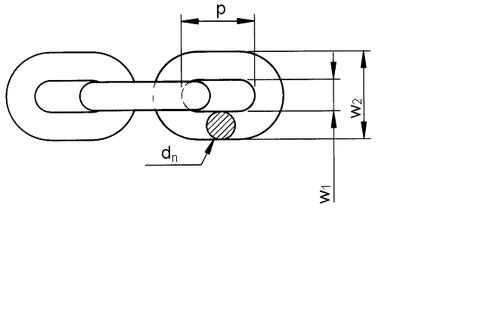 Kito short link chain Grade 10 measurements