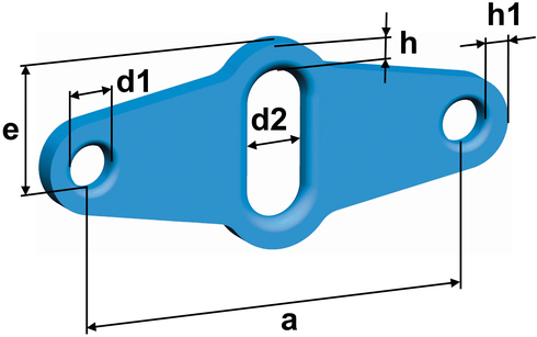 Load distributor Pewag AGWP drawing