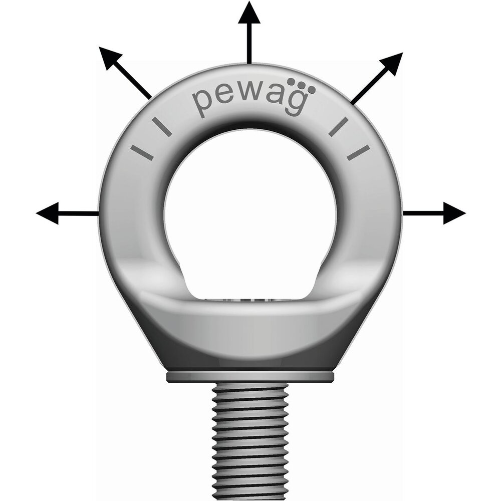 Stainless Lifting Eye Pewag PLGWI