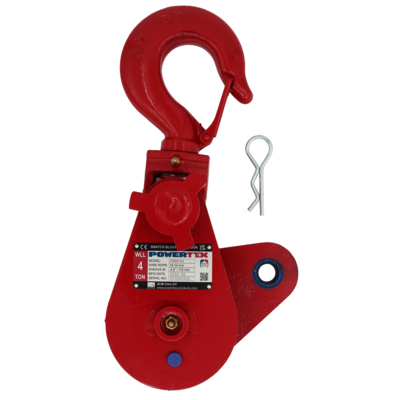 Kastblock med krok POWERTEX PSBH-S2