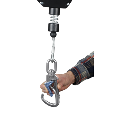 Fallskyddsblock med stålkabel – POWERTEX FBC