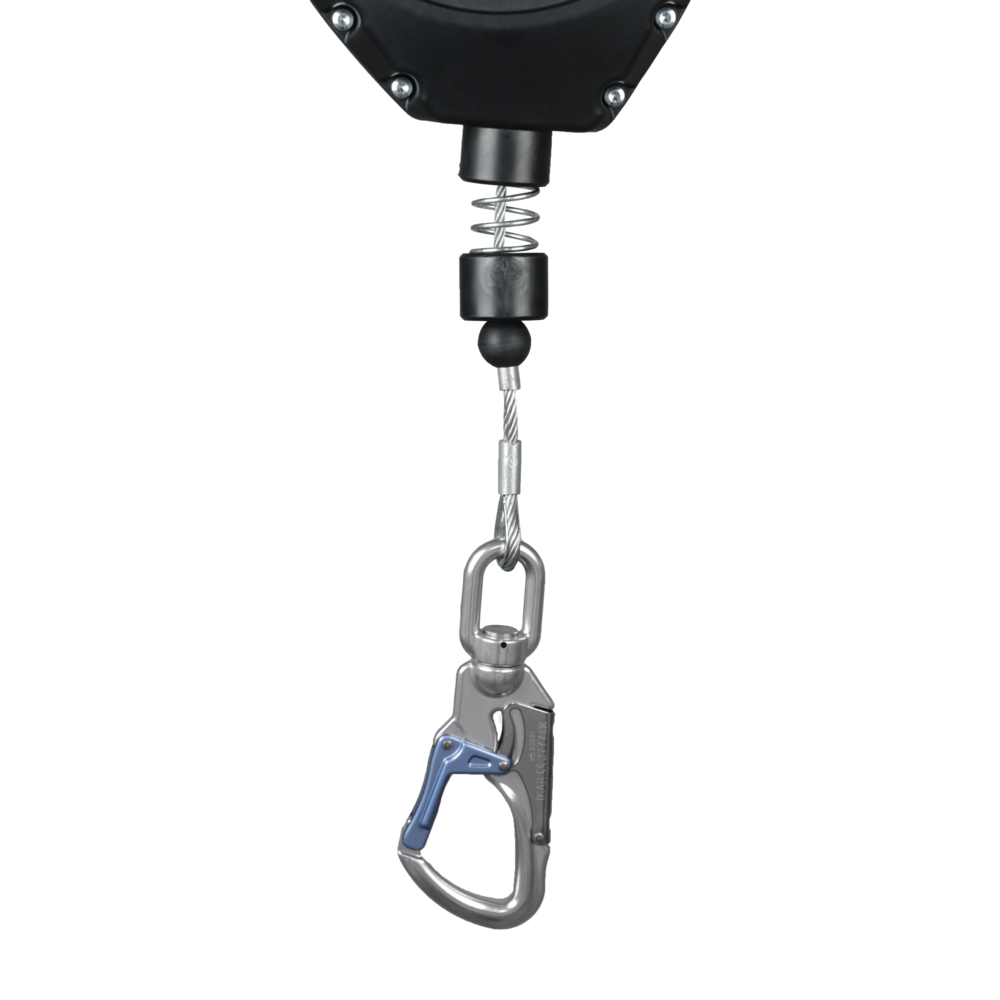 Fallskyddsblock med stålkabel – POWERTEX FBC