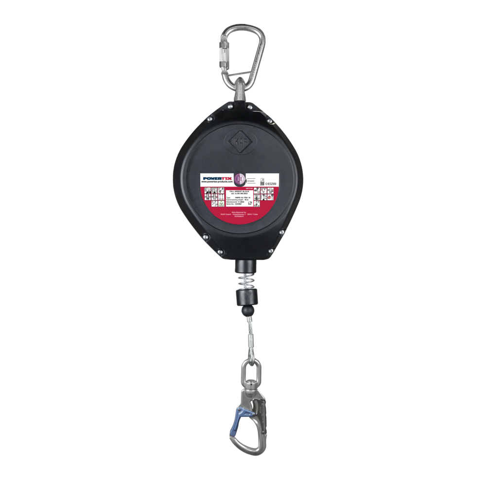 Fall Arrest Block with Steel Cable POWERTEX FBC