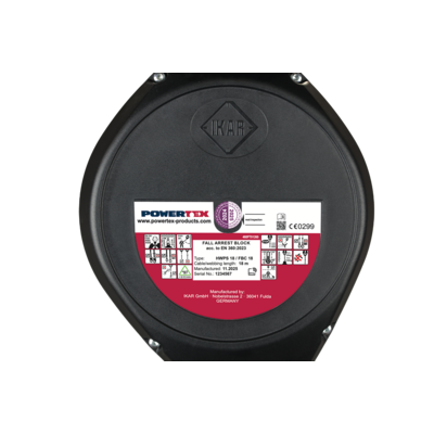 Label on POWERTEX block FBC