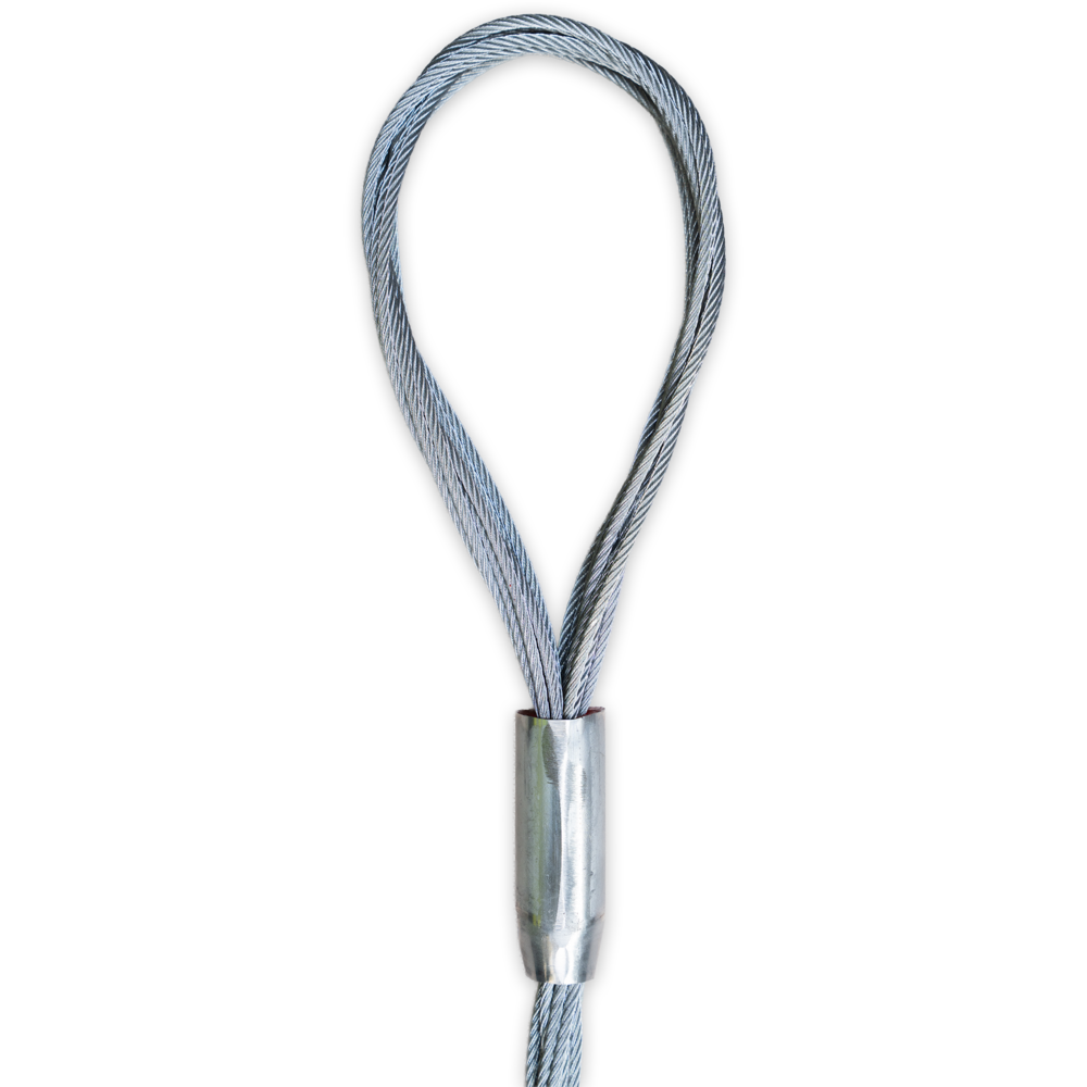 Flatflätad stållinestropp Powertex - FWS 