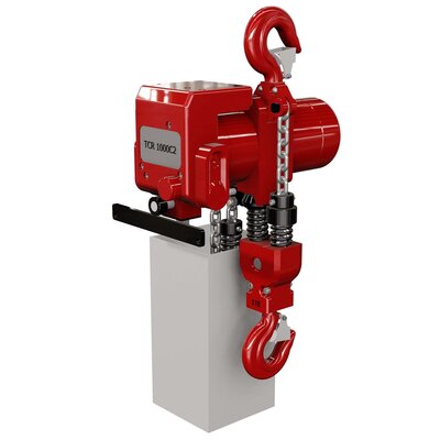 Luftdriven kättingtelfer TCR-serien 0,25 - 2 ton