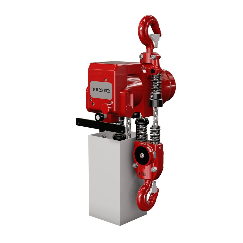 Luftdriven kättingtelfer TCR-serien 0,25 - 2 ton