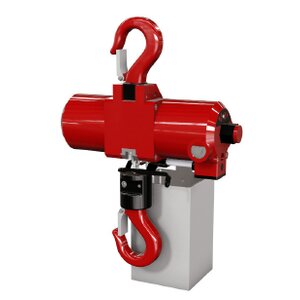Luftdriven kättingtelfer TCR-serien, 0,125 - 0,5 ton