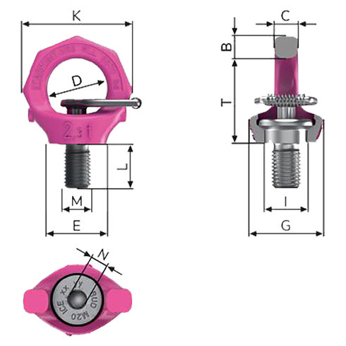 Lifting Eye Starpoint RUD VRS-F measurements