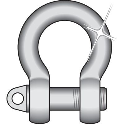 Commercial - Bow Shackle SS