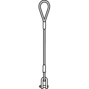 Stållinestropp WLS-124