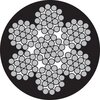 Spiral Rope PVC-coated 1x19