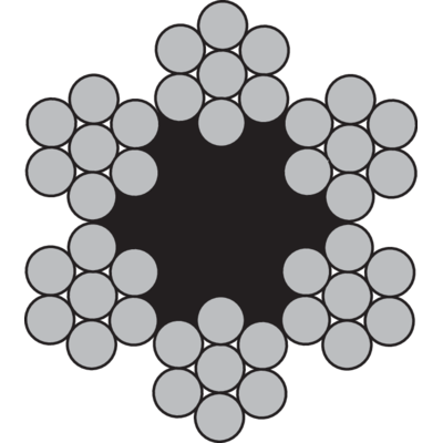 Skilift Rope 6x7-FC