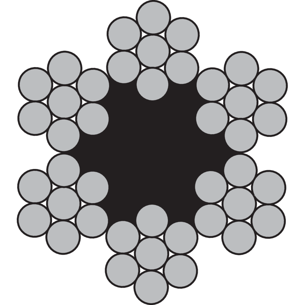 Skilift Rope 6x7-FC