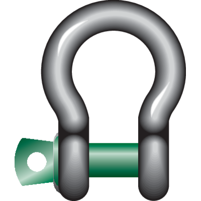 Lyrschackel med skruvbult Green Pin® G-4161