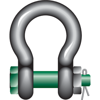 Lyrschackel med säkerhetsbult Green Pin® G-4163