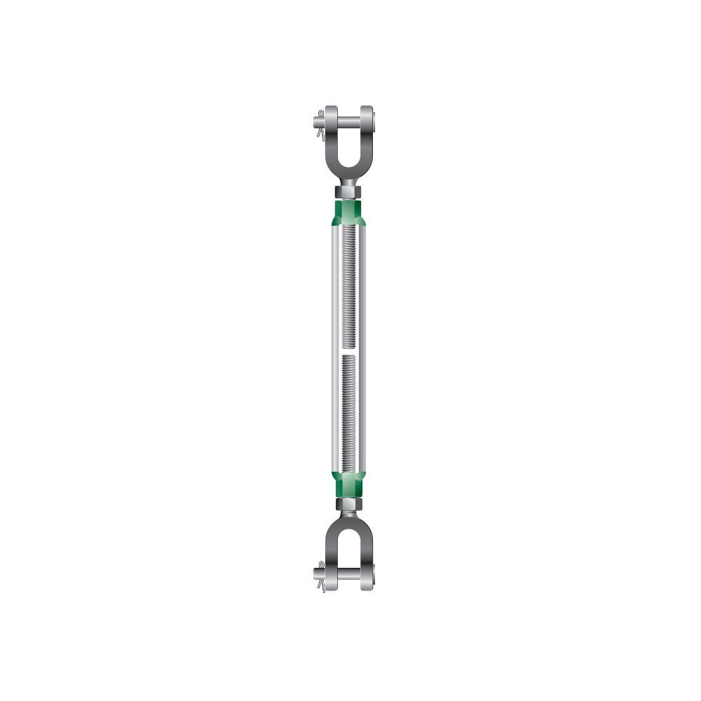 Turnbuckles Jaw - Jaw with Cotter Pin G-6313, Green Pin® 