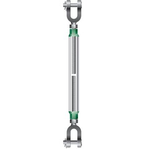 Turnbuckle Jaw/Jaw with cotter pin Green Pin® G-6313