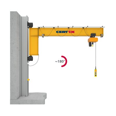 Wall-mounted Jib Crane CERTEX GESELLE GN