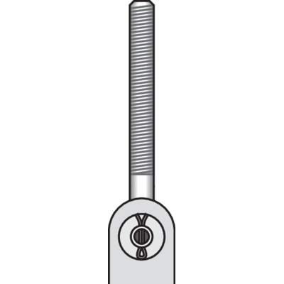 Wedge socket 3050 type A - for lifting - measurements