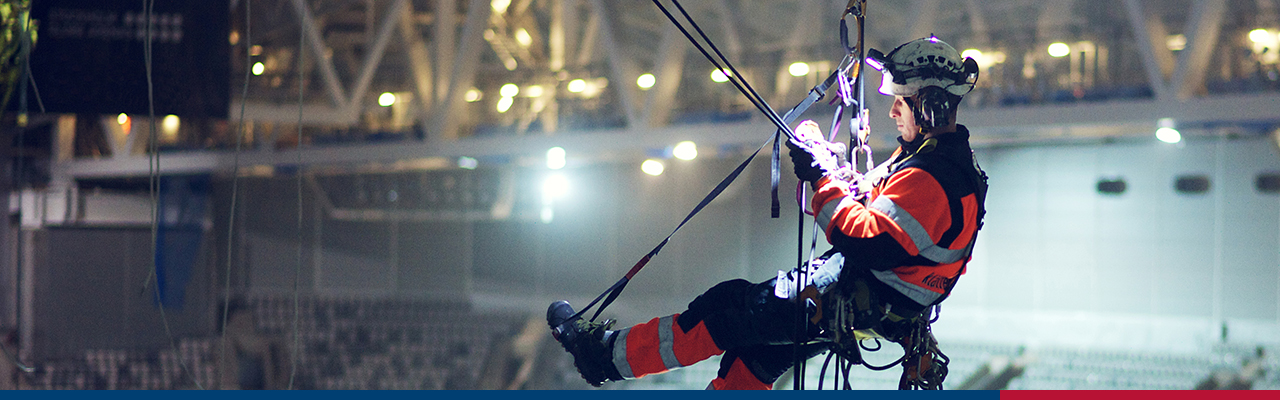 © Klätterteknik AB Rope access in action | © Klätterteknik AB