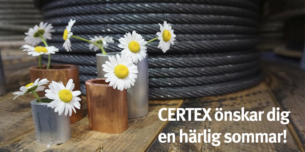Certex is open during the summer