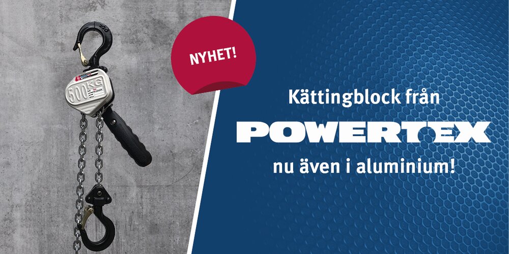 Nya produkter från POWERTEX