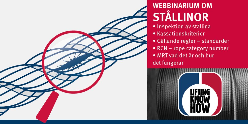 Anmäl dig till vårt tredje webbinarium om stållinor