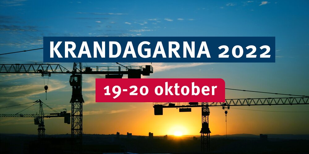 Snart är det dags för Krandagarna 2022!