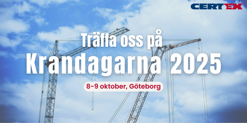 Träffa oss på Krandagarna!