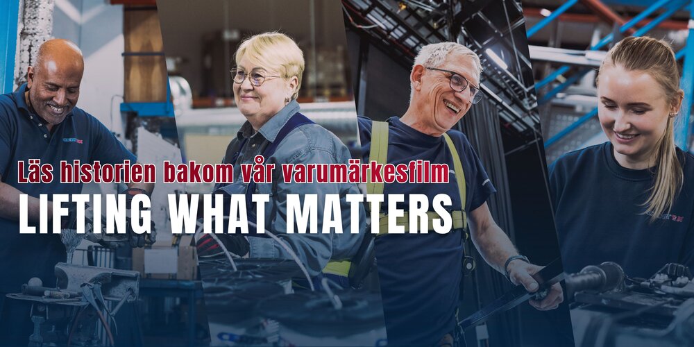Lifting What Matters: Historien bakom vår varumärkesfilm